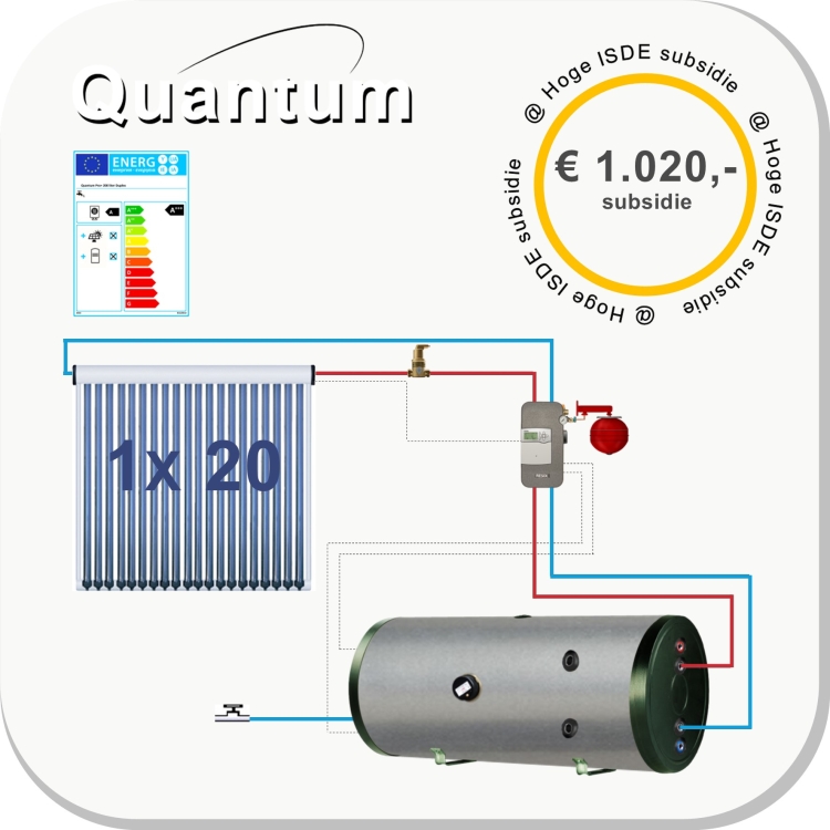 PRO 200 PAWT-H LE-1 zonneboiler KA09170
