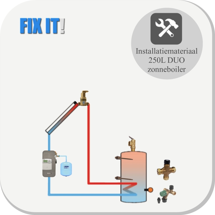 Fix-It 250 aansluitpakket (DUO serie)